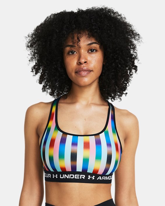 Women's UA Crossback Mid Pride Sports Bra