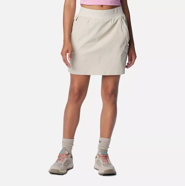 Woman in a skort