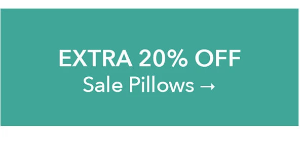 Extra 20% OFF Sale Pillows