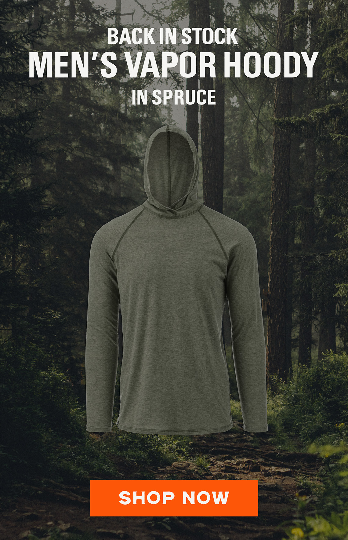 Men's Vapor Hoody Spruce