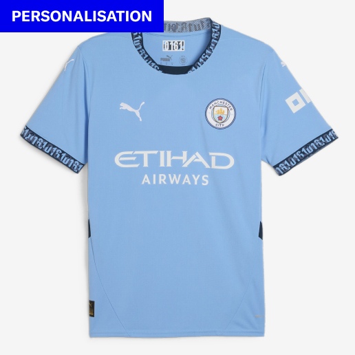 PUMA Manchester City Home Shirt 2024 2025 Adults