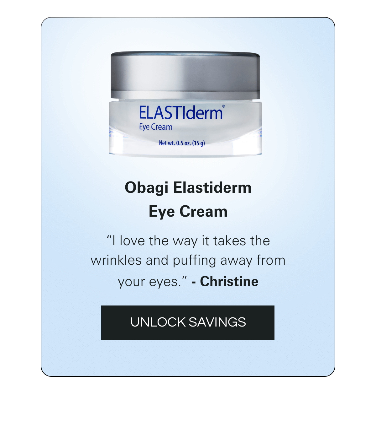 Obagi Elastiderm Eye Cream