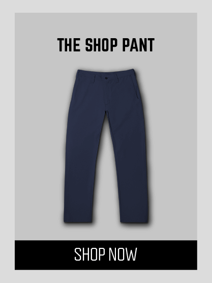 The Shop Pant in Uniform Blue