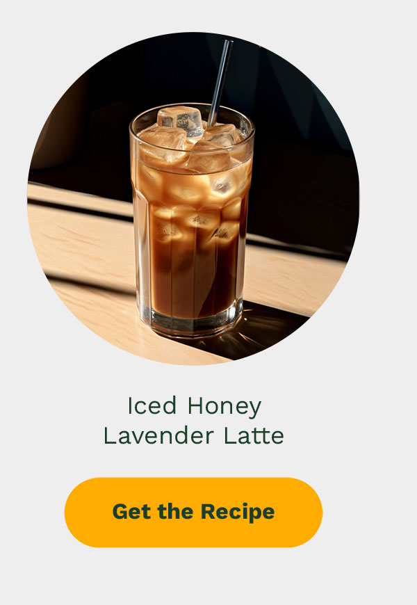 Iced Honey Lavender Latte - Get the Recipe