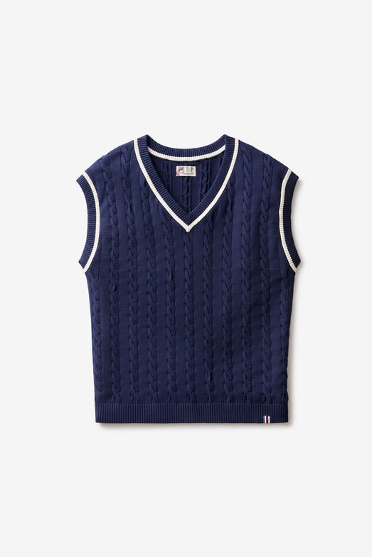 BASELINE CABLE KNIT VEST