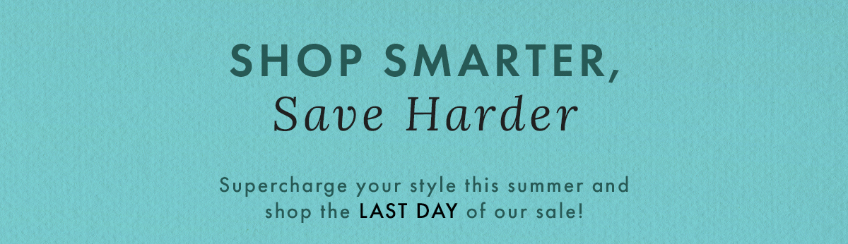 Shop Smarter, Save Harder