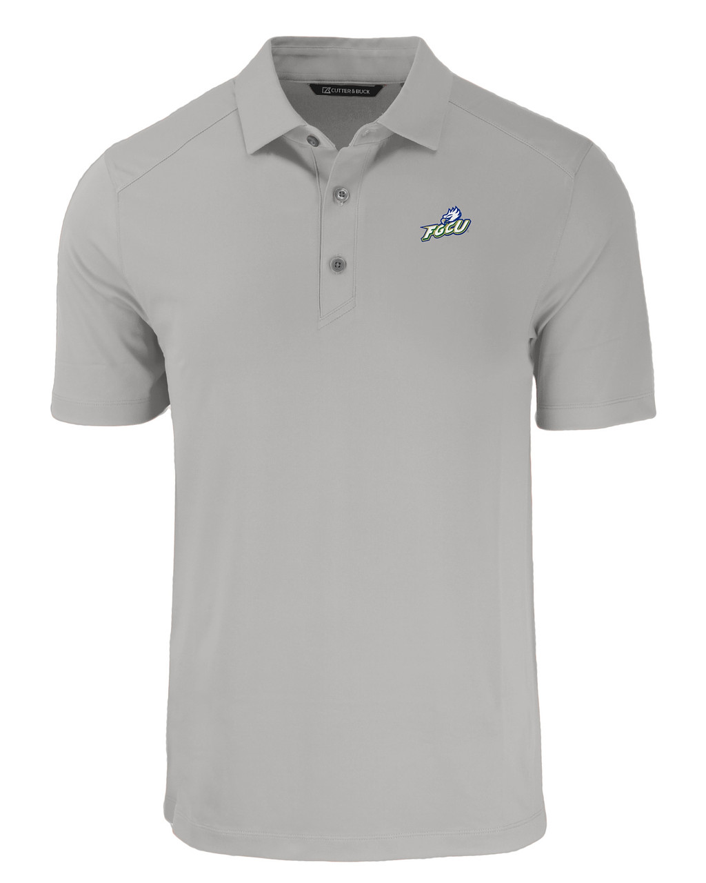 Image of Florida Gulf Coast Eagles Cutter & Buck Forge Eco Stretch Recycled Mens Polo