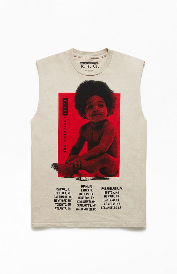 Image: Biggie Smalls Muscle Tank Top