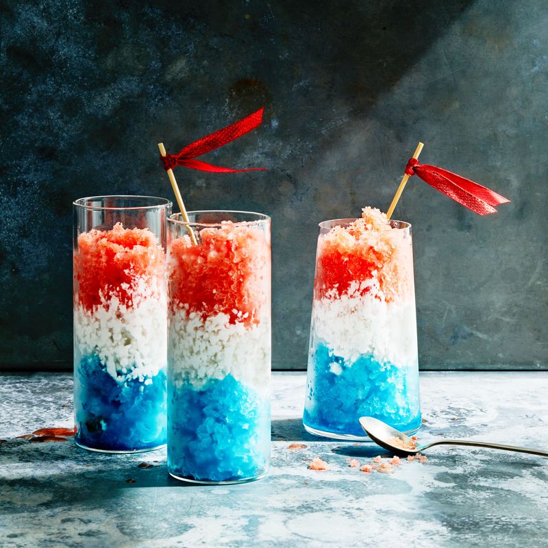 You Need to Make Red, White and Blue Granitas for the 4th of July