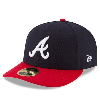  New Era Navy/Red  Home Authentic Collection On-Field Low Profile 59FIFTY Fitted Hat