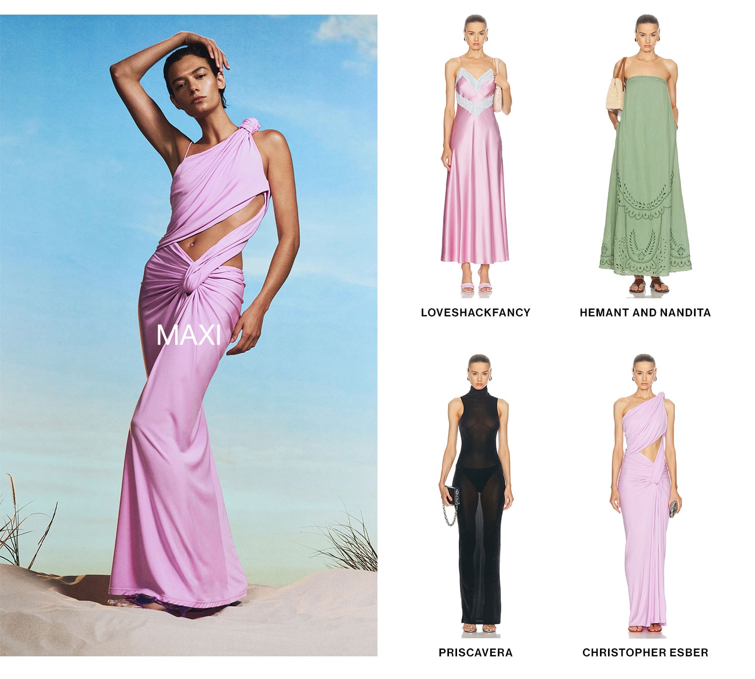 BEST NEW DRESSES + MATCHING SETS: Maxi - Shop Now