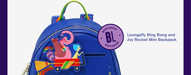 Loungefly Bing Bong and Joy Rocket Mini Backpack - BoxLunch Exclusive