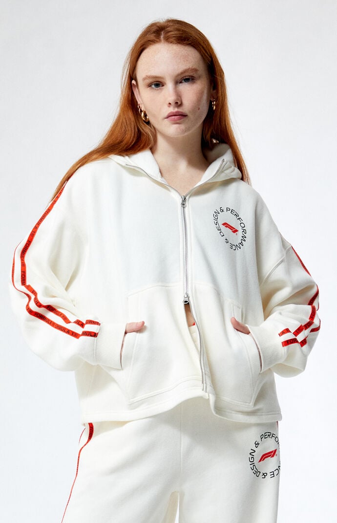 Image: x PacSun Eco Side Stripe Double Zip Hoodie