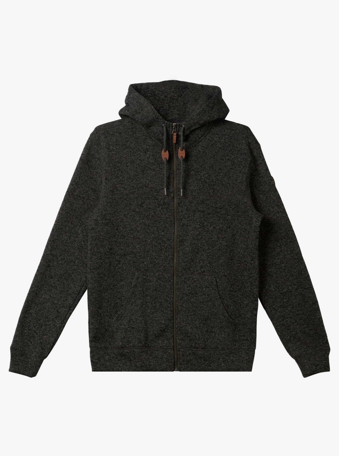 Image of Keller Zip-Up Hoodie - Dark Grey Heather