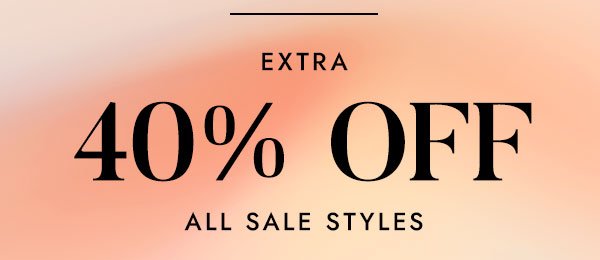 Extra 40% Off All Sale Styles 