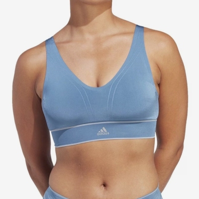 adidas Seamless Plunge Bra Womens