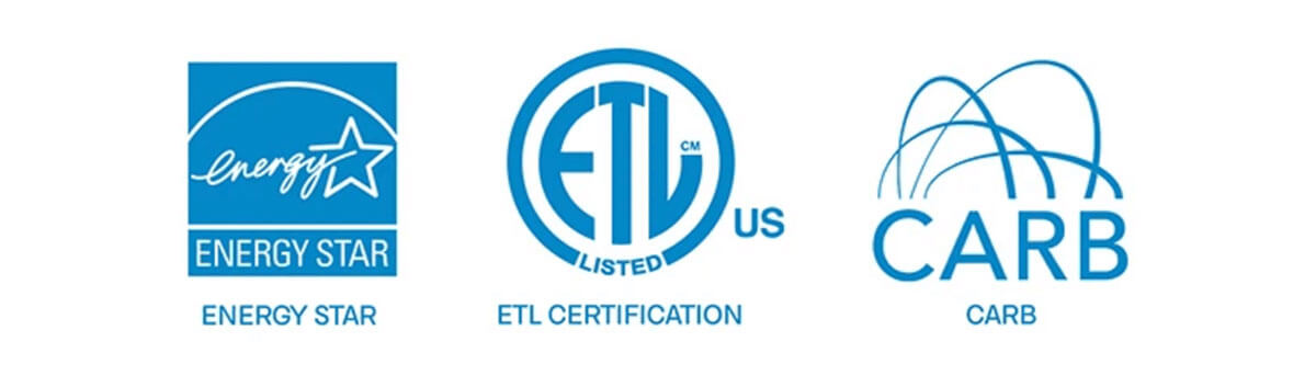 Energy Star | ETL Certification | CARB