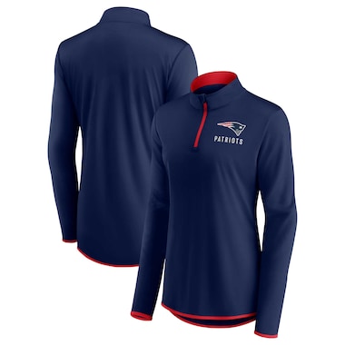  Fanatics Navy  Worth the Drive Quarter-Zip Top