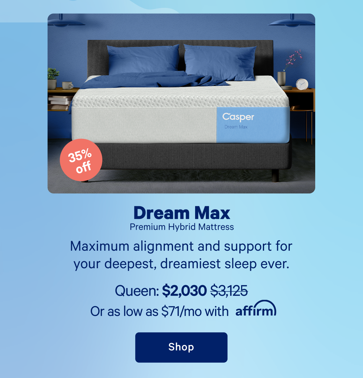 Dream Max Hybrid Mattress >> Shop >>