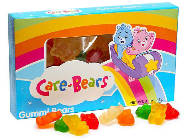 129773 - Care Bears Gummy Bears 3.1-Ounce Packs: 12-Piece Box