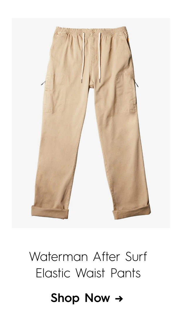 Waterman After Surf Elastic Waist Pants