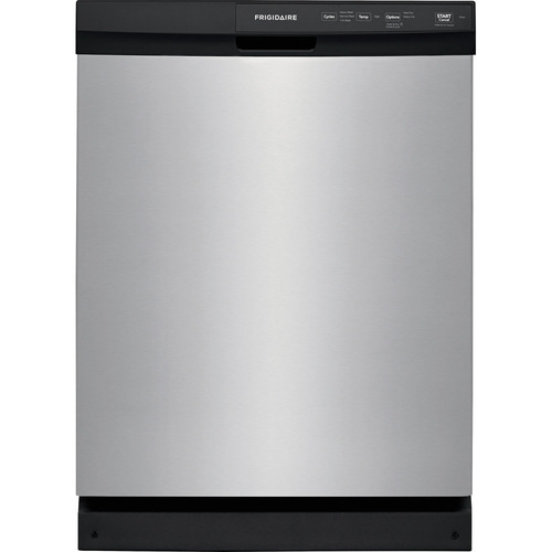 Frigidaire 55 dBA Front Control Dishwasher In Stainless Steel With Heated Drying