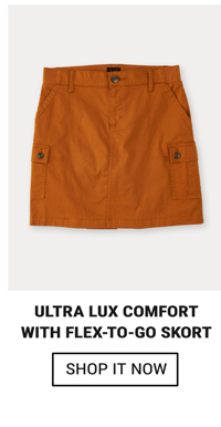 Ultra Lux Comfort With Flex-To-Go Skort