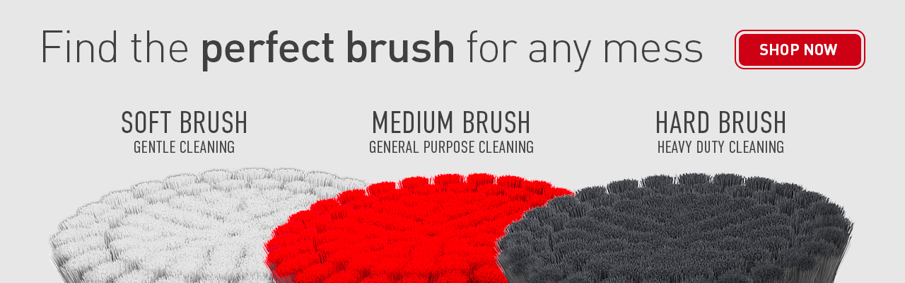 Find the perfect brush for any mess