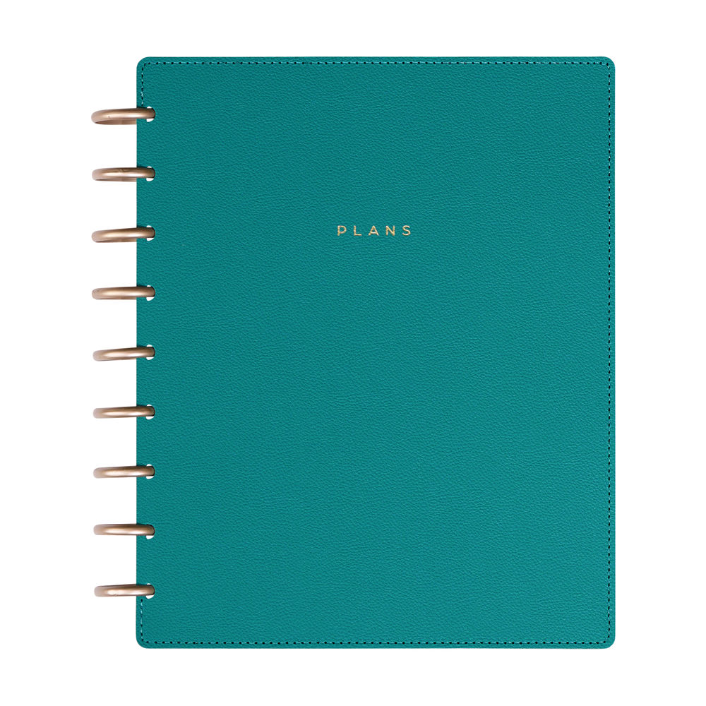 Image of 2024 DELUXE Emerald Cover Happy Planner - Classic Horizontal Layout - 12 Months