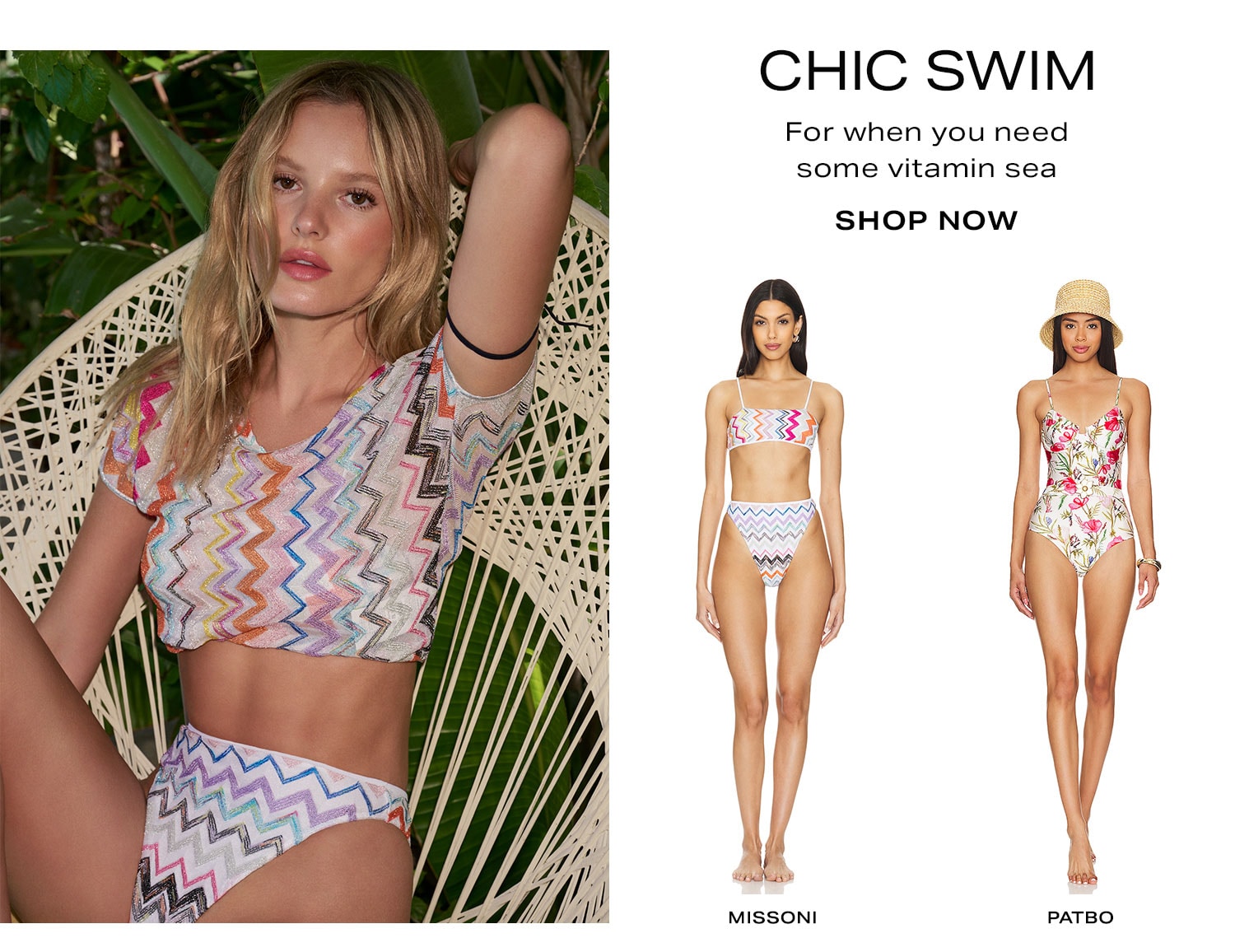 Chic Swim. For when you need some vitamin sea.