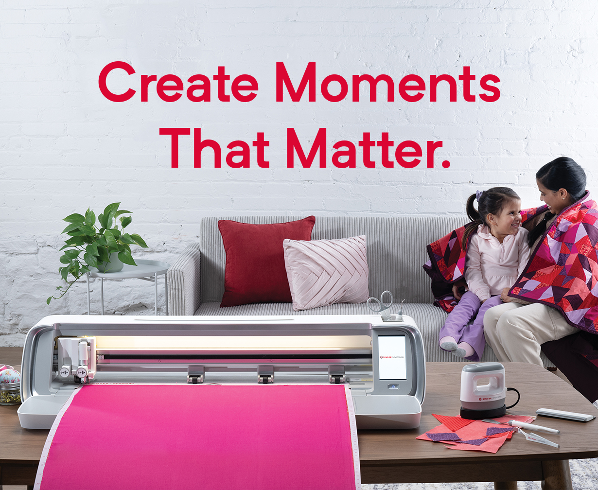 Create Moments that Matter, woman and child cuddle on a couch.