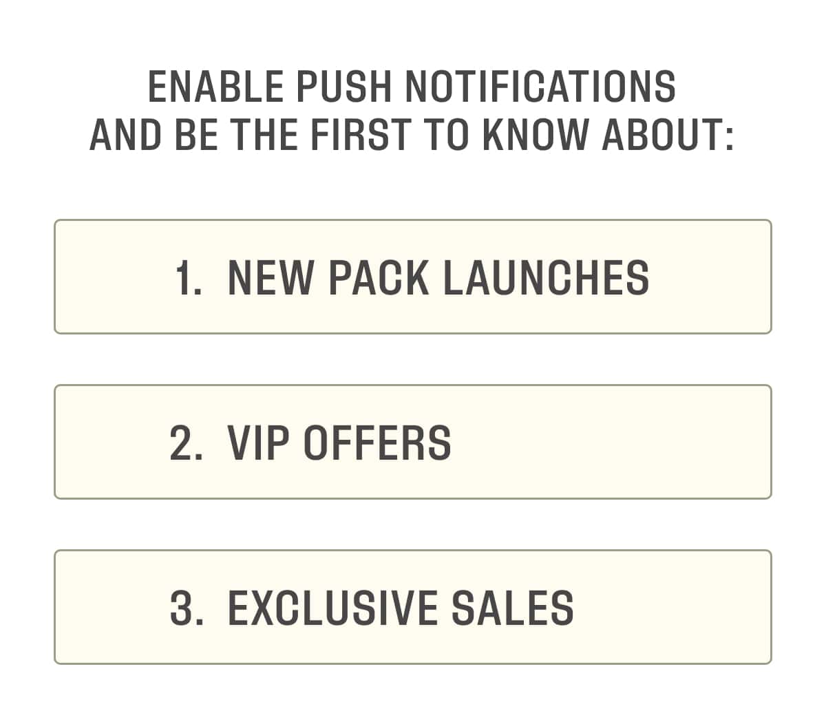 Enable Push notifications