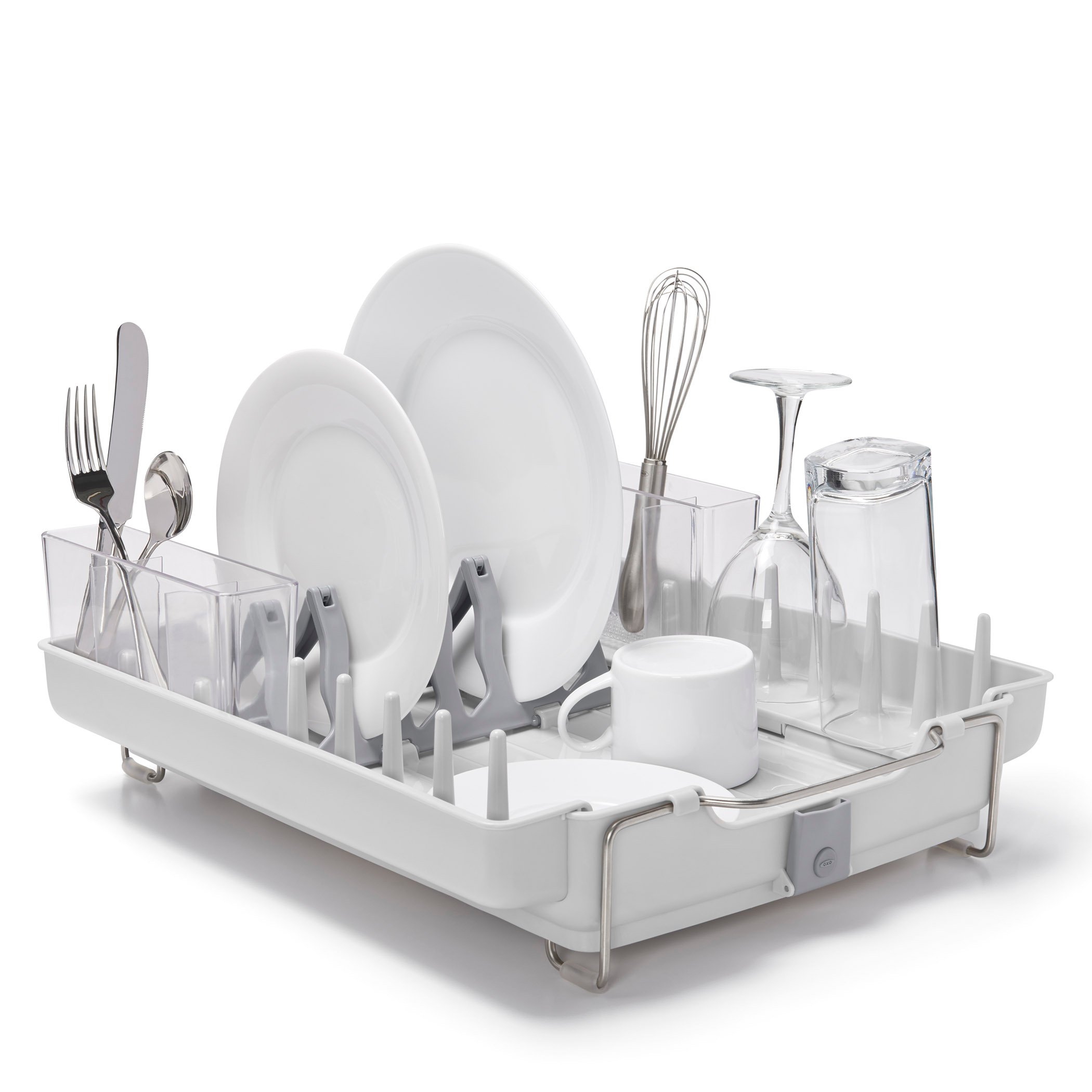 Image of OXO Good Grips Foldaway Dish Rack