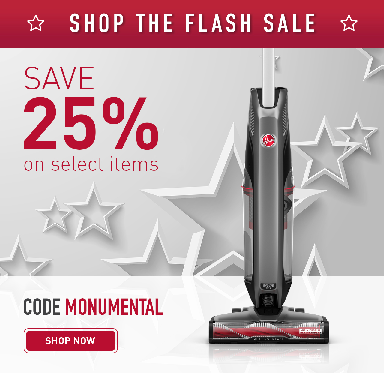 Save 25% off with code MONUMENTAL