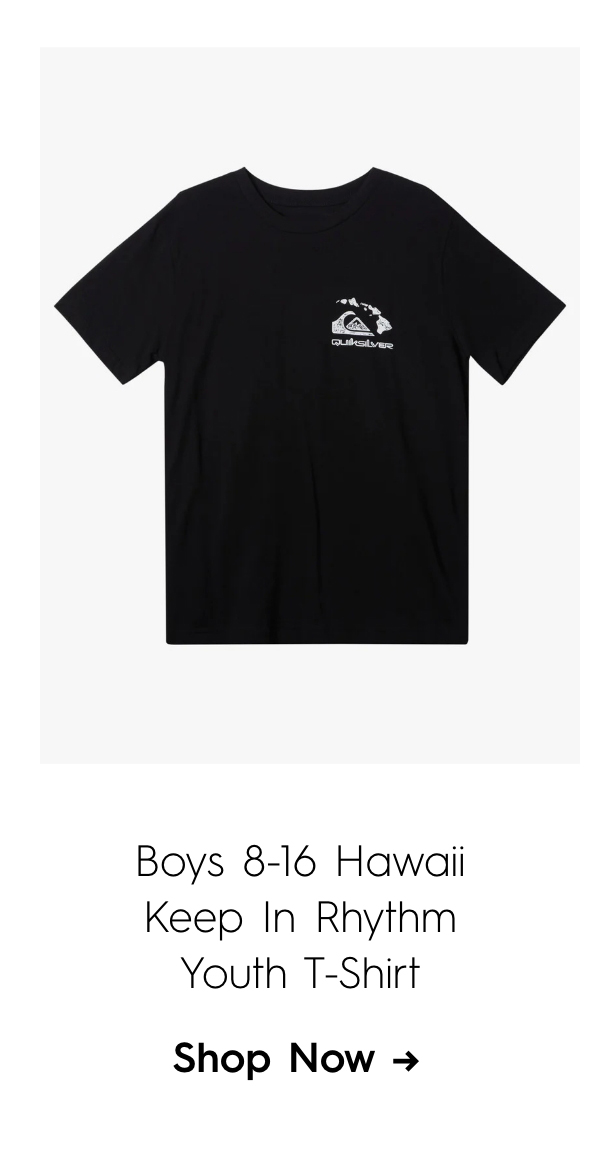 Boys 8-16 Hawaii Keep In Rhythm Youth T-Shirt