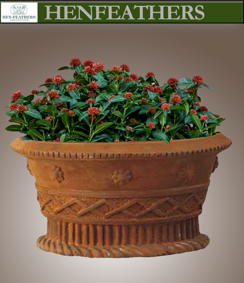 Wine Country Oval Planter