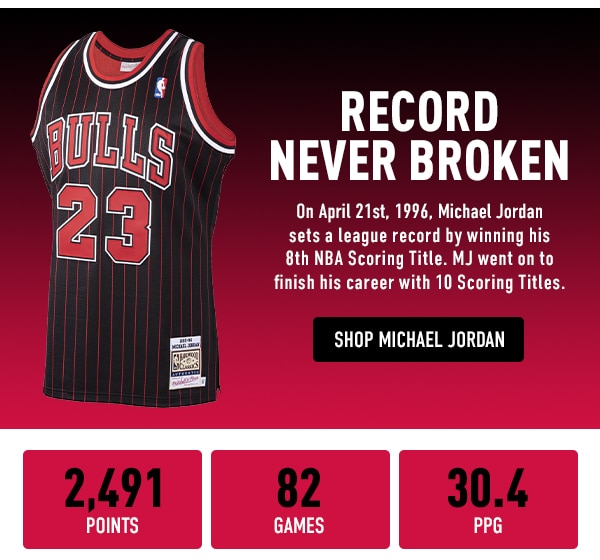 Record Holding Player: Shop Michael Jordan's Gear