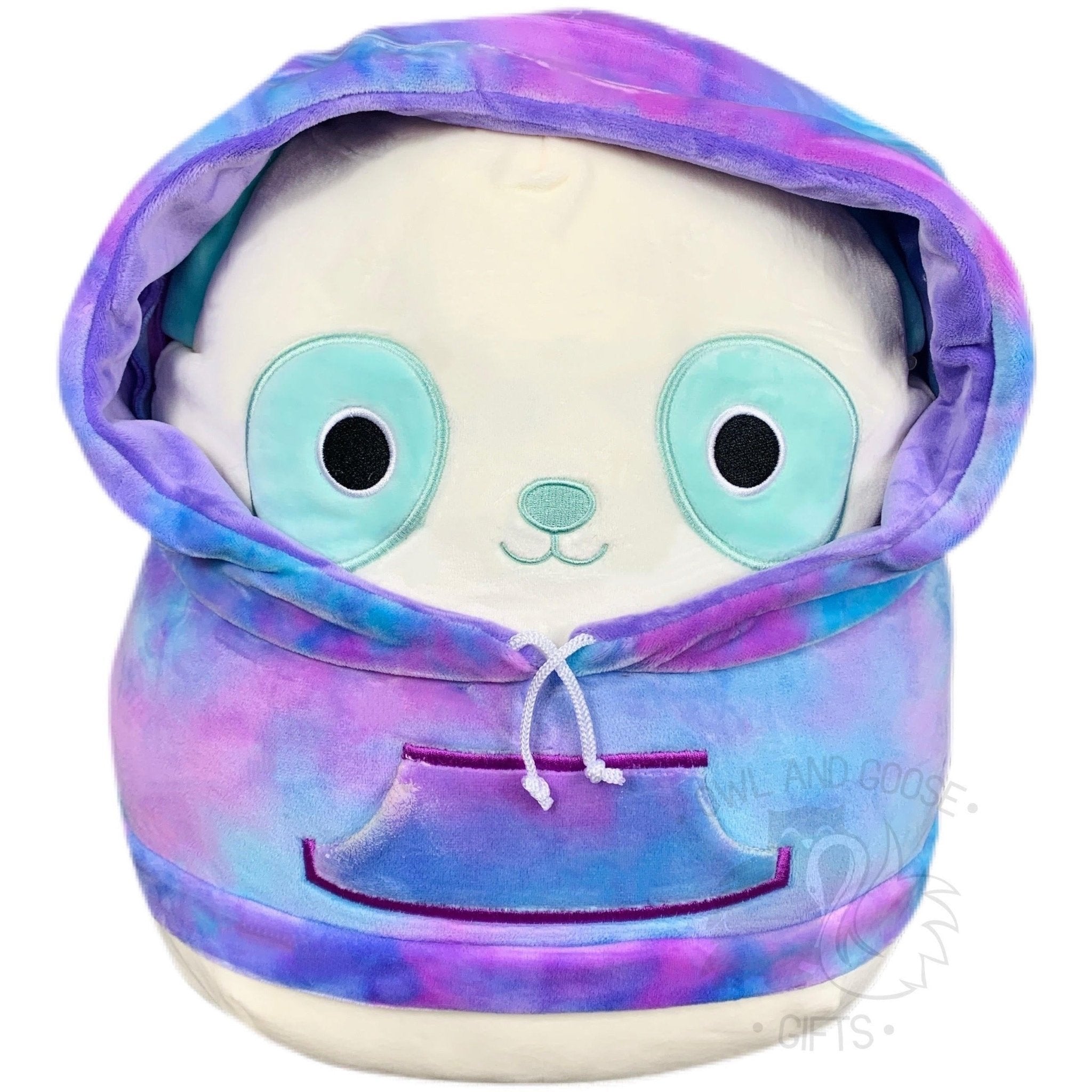 Squishmallow 16 Inch Sissy the Panda with Hoodie Plush Toy