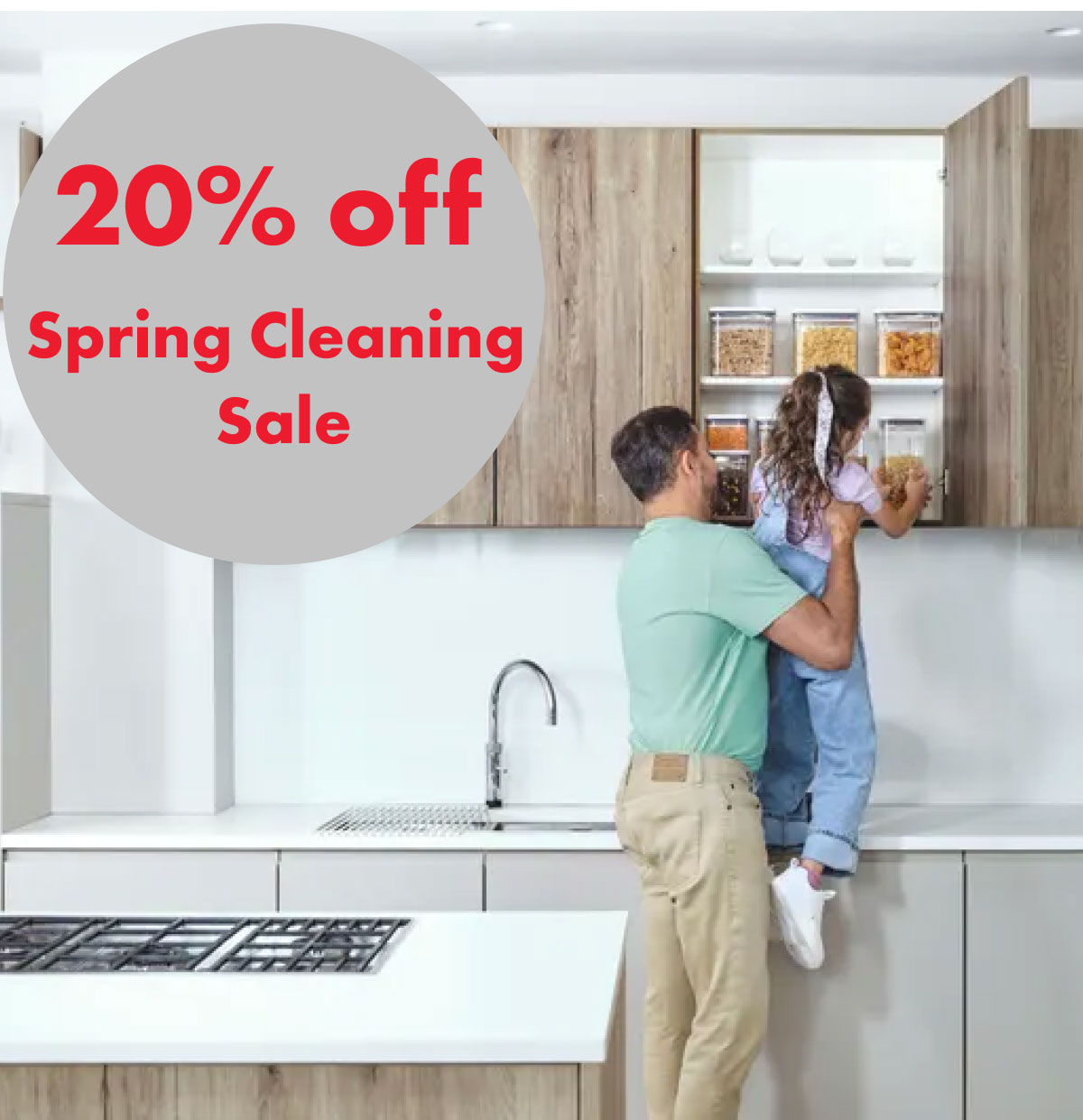 20% off Spring Cleaning Sale