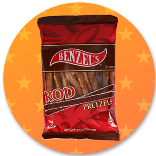 8-oz. Benzel's rod pretzels