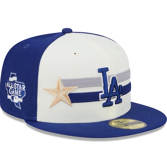  New Era  Cream/Royal  2024 MLB All-Star Game Workout 59FIFTY Fitted Hat