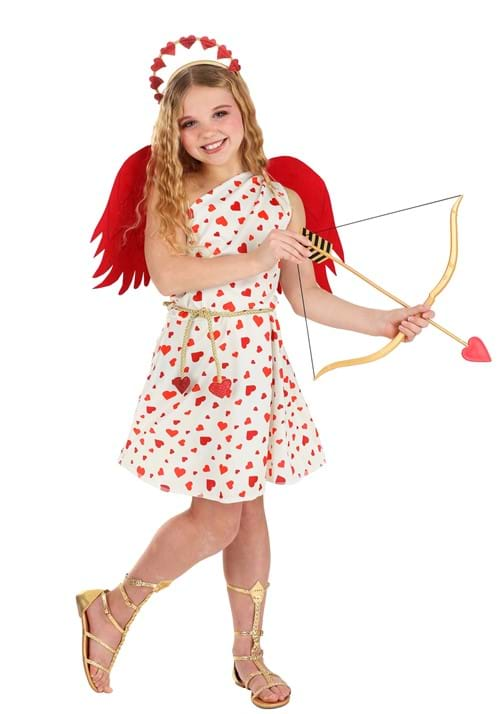 Girl's Cutie Cupid Costume Dress