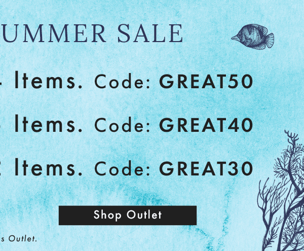 The Great Summer Sale | Shop Outlet