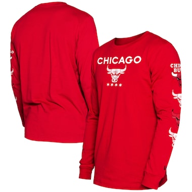  New Era Red  2023/24 City Edition Long Sleeve T-Shirt