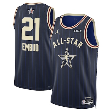  Jordan Brand Joel Embiid Navy 2024 NBA All-Star Game Swingman Jersey