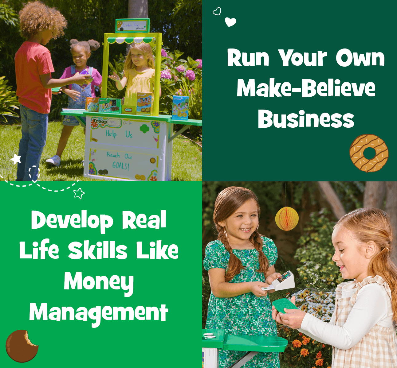 Run Your Own Make0Believe Business. Develop Real Life Skills Like Money Management.