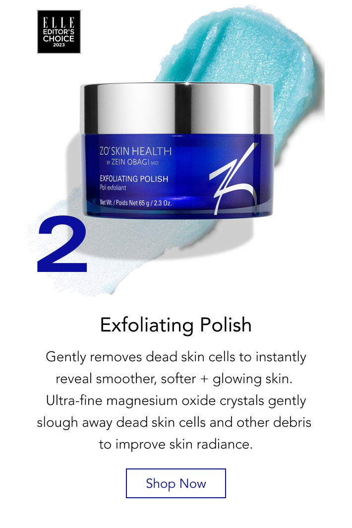 Step 2: Exfoliate - EXFOLIATING POLISH