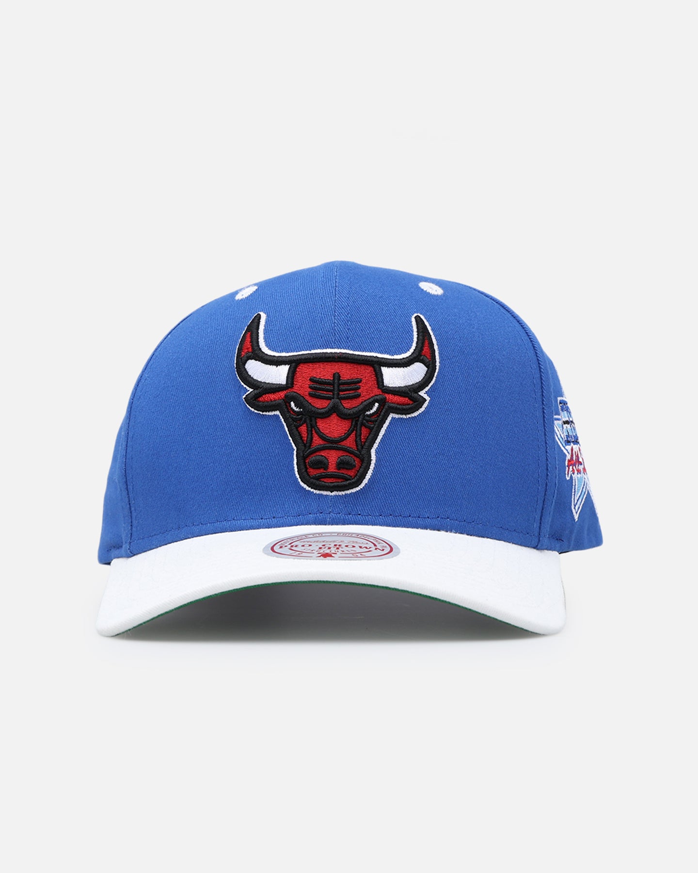 Image of Mitchell & Ness Chicago Bulls '1993 All Stars East' Pro Crown Snapback Blue/White