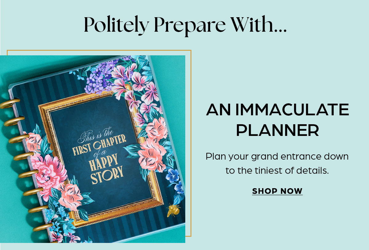 An Immaculate Planner