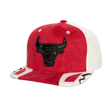  Mitchell & Ness White/Red  Day 6 Snapback Hat